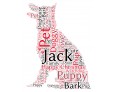 Personalised Pet Dog Word Art Print Gift for Puppy Lovers