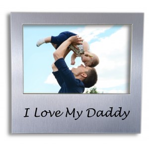 I Love My Daddy Photo Frame - 5 x 3.5" (13 x 9 cm) 