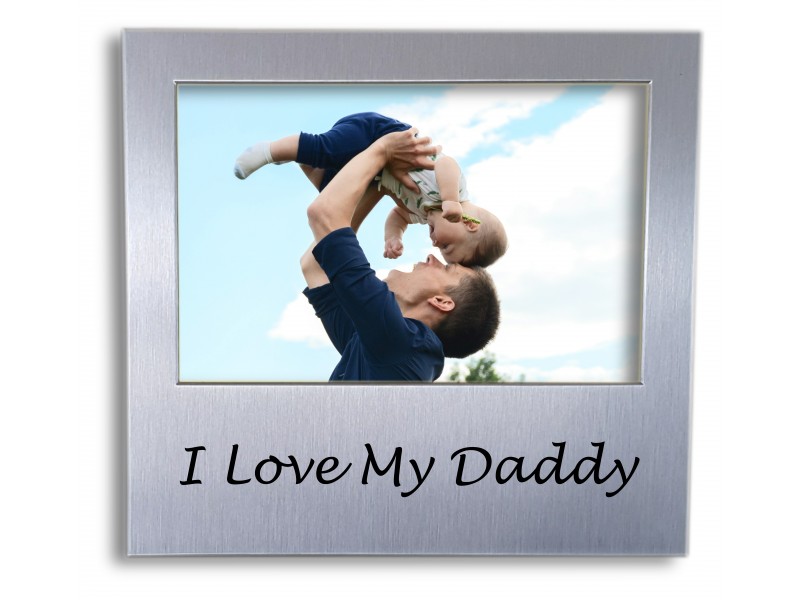 I Love My Daddy Photo Frame - 5 x 3.5" (13 x 9 cm) 