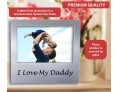 I Love My Daddy Photo Frame - 5 x 3.5" (13 x 9 cm) 