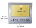 I Love My Daddy Photo Frame - 5 x 3.5" (13 x 9 cm) 