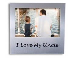 I Love My Uncle Photo Frame - Gift For Uncle - Uncle Gift Idea - Birthday Gift for Uncle - 5 x 3.5 inch