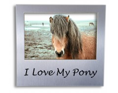 I Love My Pony Photo Frame - 5 x 3.5" (13 x 9 cm) 