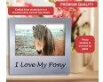 I Love My Pony Photo Frame - 5 x 3.5" (13 x 9 cm) 
