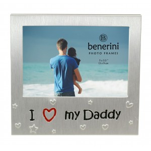 I Love My Daddy Photo Frame - 5 x 3.5" (13 x 9 cm) 
