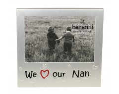 We Love Our Nan Photo Frame - 5 x 3.5" (13 x 9 cm) 