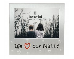 We Love Our Nanny Photo Frame - 5 x 3.5" (13 x 9 cm) 