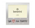 We Love Our Nanny Photo Frame - 5 x 3.5" (13 x 9 cm) 