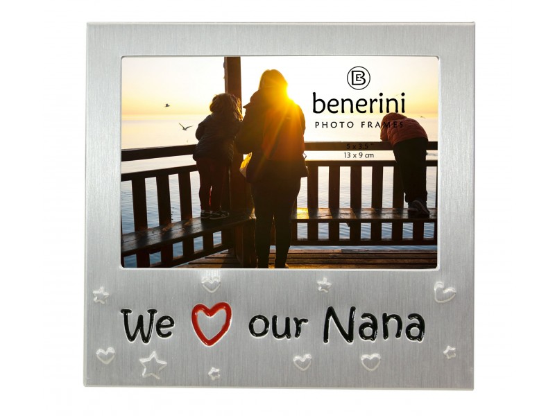  We Love Our Nana Photo Frame - 5 x 3.5" (13 x 9 cm) 