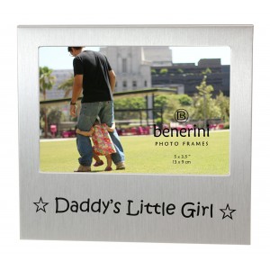 Daddys Little Girl Photo Frame - 5 x 3.5" (13 x 9 cm) 