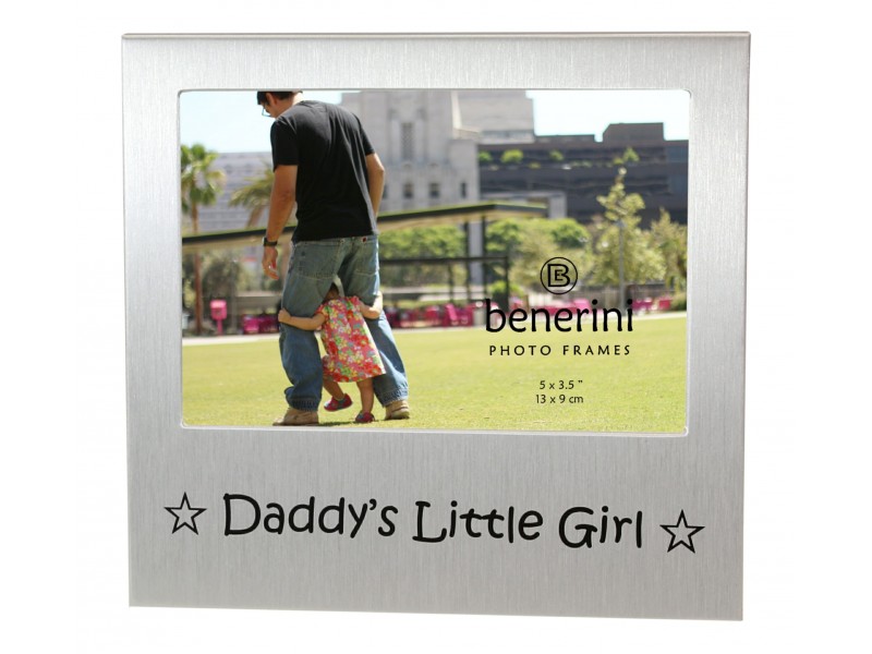 Daddys Little Girl Photo Frame - 5 x 3.5" (13 x 9 cm) 