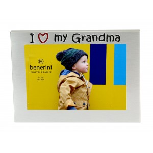 I Love My Grandma Photo Frame - 5 x 3.5" (13 x 9 cm) 