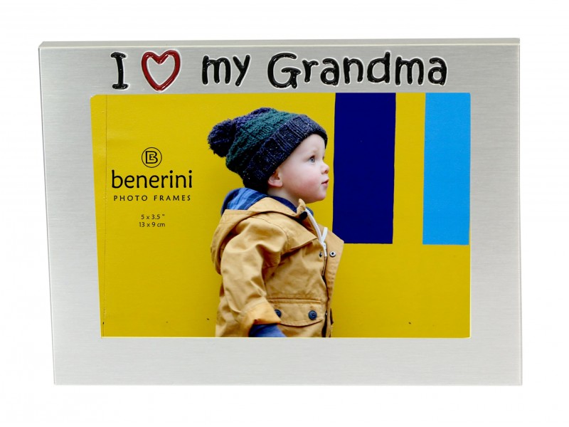 I Love My Grandma Photo Frame - 5 x 3.5" (13 x 9 cm) 