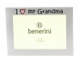 I Love My Grandma Photo Frame - 5 x 3.5" (13 x 9 cm) 