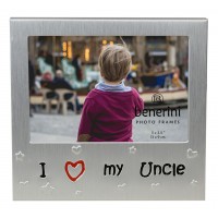 I Love My Uncle Photo Frame - 5 x 3.5" (13 x 9 cm) 