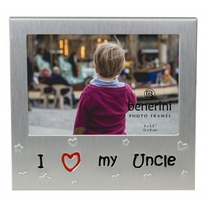 I Love My Uncle Photo Frame - 5 x 3.5" (13 x 9 cm) 