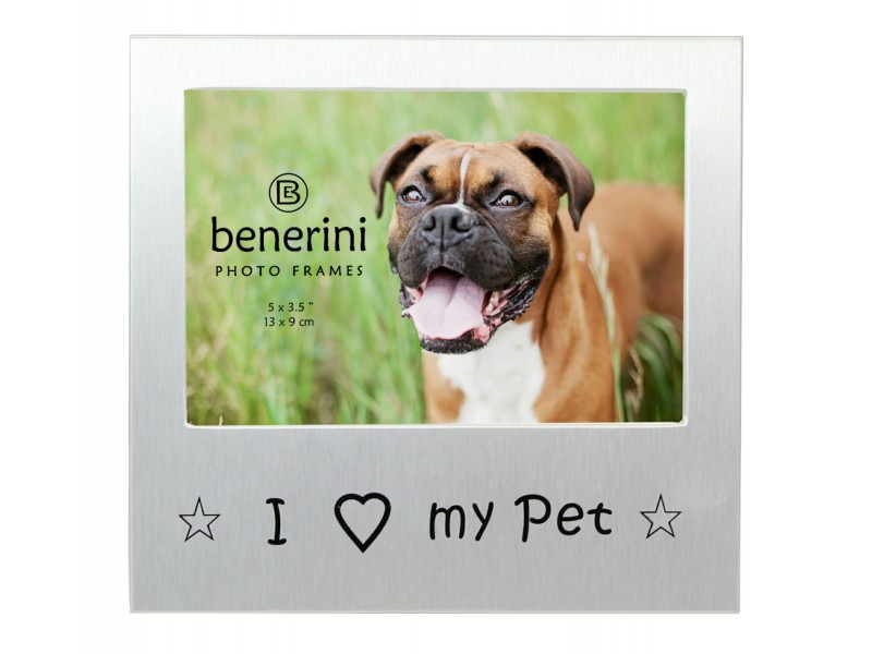 I Love My Pet Photo Frame - 5 x 3.5" (13 x 9 cm) 