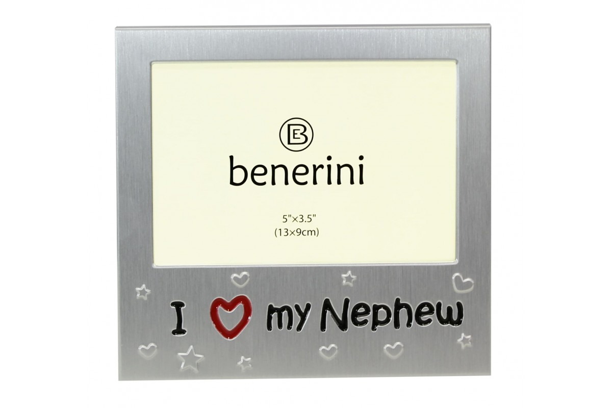 I Love My Nephew Photo Frame Gift Benerini I Love My Nephew Photo Frame 5 X 3 13