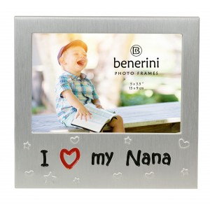 I Love My Nana Photo Frame - 5 x 3.5" (13 x 9 cm) 