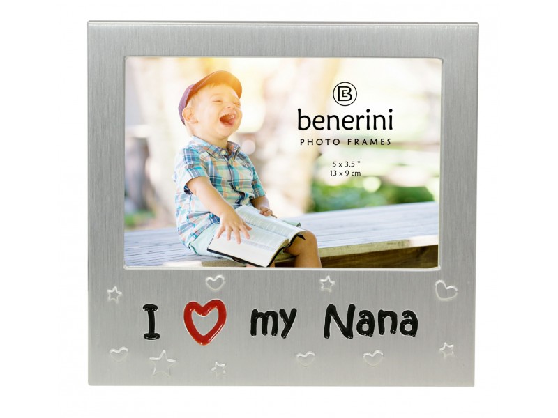 I Love My Nana Photo Frame - 5 x 3.5" (13 x 9 cm) 