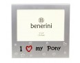 I Love My Pony Photo Frame - 5 x 3.5" (13 x 9 cm) 