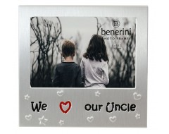 We Love Our Uncle Photo Frame - 5 x 3.5" (13 x 9 cm) 