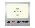 We Love Our Auntie Photo Frame - 5 x 3.5" (13 x 9 cm) 