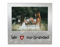 We Love Our Grandad Photo Frame - 5 x 3.5" (13 x 9 cm) 