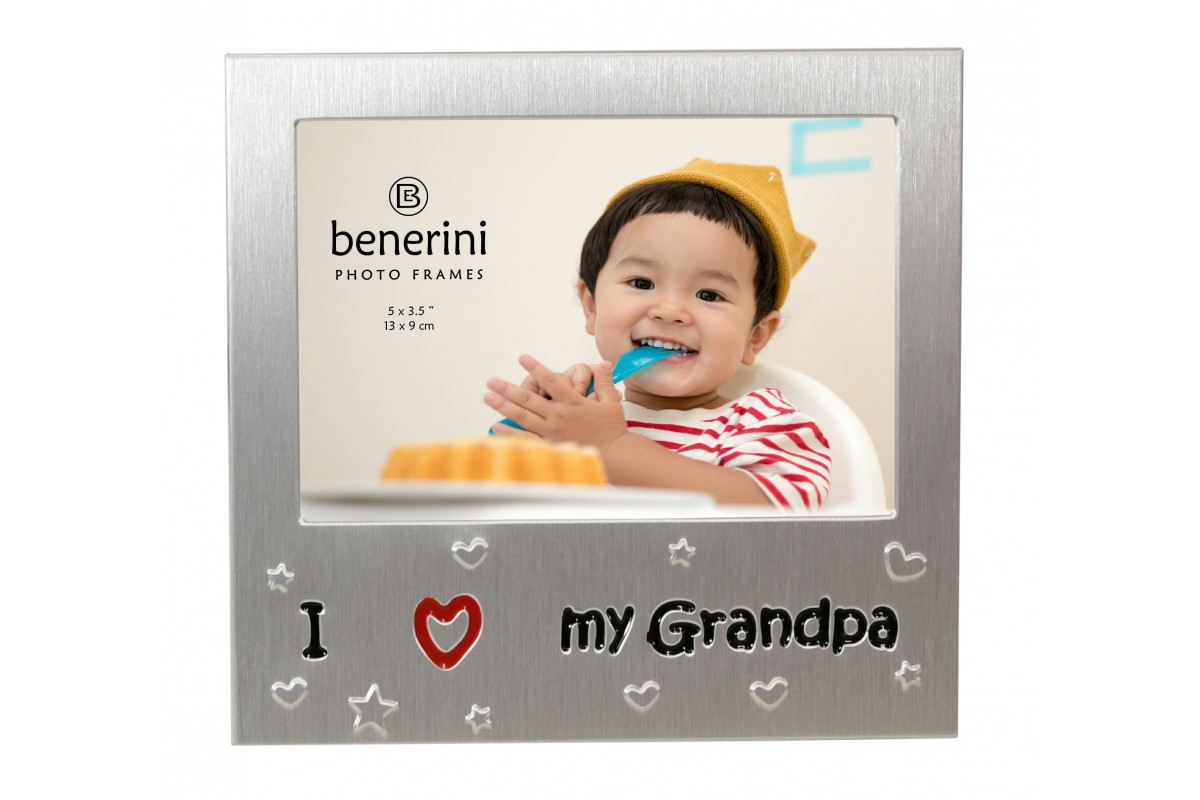 I Love Grandpa Photo Picture Frame Gift Idea Benerini I Love My Grandpa Photo Frame 5 X 3 13 9 Cm