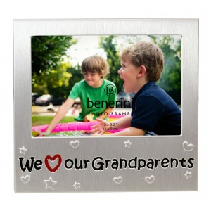 We Love Our Grandparents Photo Frame - 5 x 3.5" (13 x 9 cm) 