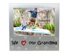 We Love Our Grandma Photo Frame - 5 x 3.5" (13 x 9 cm) 