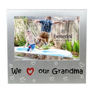 We Love Our Grandma Photo Frame - 5 x 3.5" (13 x 9 cm) 