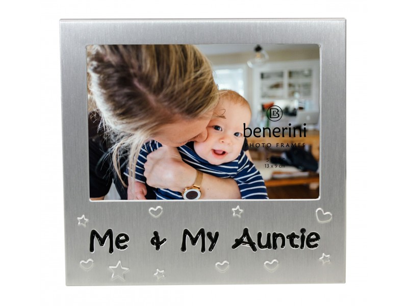 Me and My Auntie Photo Frame - 5 x 3.5" (13 x 9 cm) 