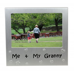 Me and My Granny Photo Frame - 5 x 3.5" (13 x 9 cm) 