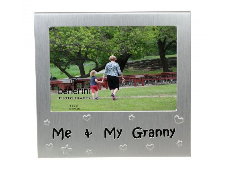 Me and My Granny Photo Frame - 5 x 3.5" (13 x 9 cm) 