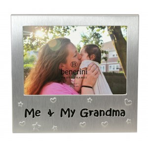 Me and My Grandma Photo Frame - 5 x 3.5" (13 x 9 cm) 