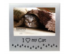 I Love My Cat Photo Frame - 5 x 3.5" (13 x 9 cm) 