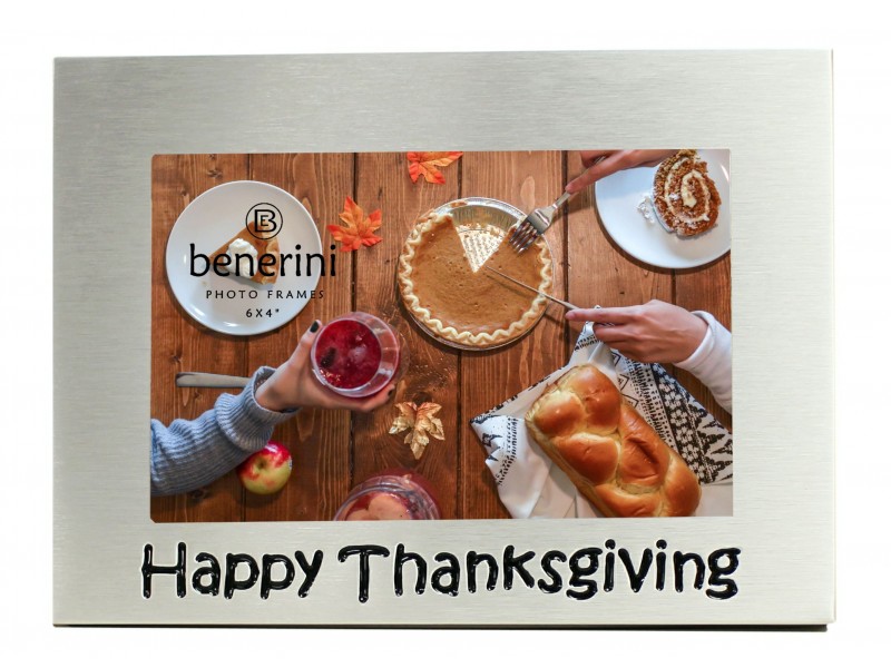 Happy Thanksgiving Photo Frame - 6 x 4" (15 x 10 cm) 