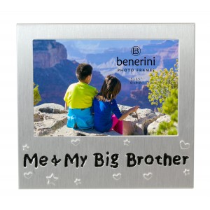 Me & My Big Brother Photo Frame - 5 x 3.5" (13 x 9 cm) 