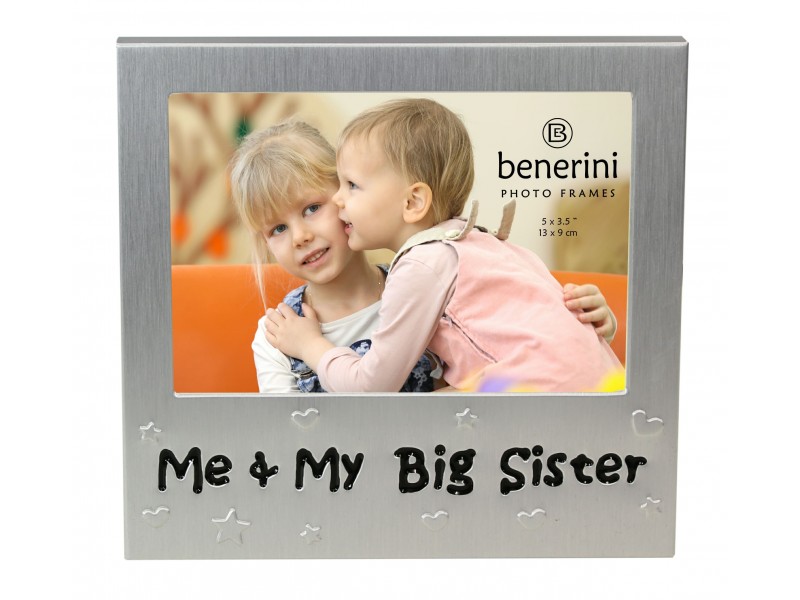 Me & My Big sister Photo Frame - 5 x 3.5" (13 x 9 cm) 