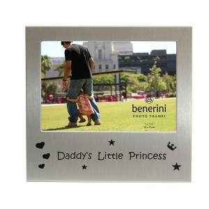 Daddys Little Princess Photo Frame - 5 x 3.5" (13 x 9 cm) 