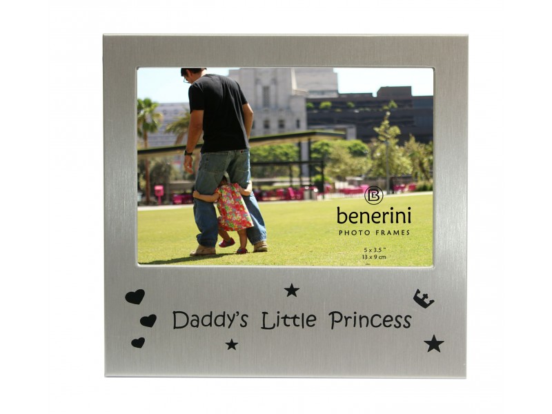 Daddys Little Princess Photo Frame - 5 x 3.5" (13 x 9 cm) 