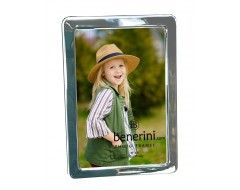 4 x 6 " Iron Nickel Plated Shiny Silver Colour Photo Picture Frame Gift - Portrait or Landscape
